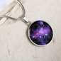 Capricorn Constellation - To My Love - Graphic Circle Necklace