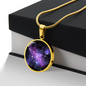 Capricorn Constellation - To My Love - Graphic Circle Necklace