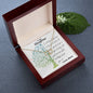 To My Daughter - Beautiful - Everlasting Love Necklace