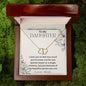 To My Daughter - You're Loved - Everlasting Love Necklace
