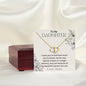 To My Daughter - You're Loved - Everlasting Love Necklace