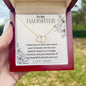To My Daughter - You're Loved - Everlasting Love Necklace