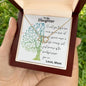 To My Daughter - Beautiful - Everlasting Love Necklace