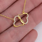 To My Daughter - You're Loved - Everlasting Love Necklace