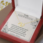 To My Daughter - You're Loved - Everlasting Love Necklace