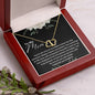 To My Mom - Incredible Mother - Everlasting Hearts Necklace