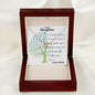 To My Daughter - Beautiful - Everlasting Love Necklace