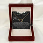To My Mom - Incredible Mother - Everlasting Hearts Necklace