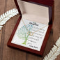 To My Daughter - Beautiful - Everlasting Love Necklace