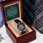 CHRISTMAS SPECIAL - To My Husband - Open Watch