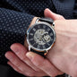 To My Husband - Memories And Love - Men's Openwork Watch