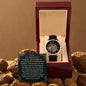 To My Husband - Memories And Love - Men's Openwork Watch