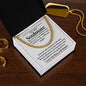 To My Soulmate - Love Story - Cuban Link Chain