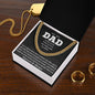 To My Dad - Bravest Person - Cuban Link Chain