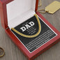 To My Dad - Bravest Person - Cuban Link Chain
