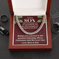 CHRISTMAS SPECIAL - To Our Son - Cuban Link Chain