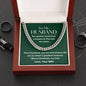 CHRISTMAS SPECIAL - To My Husband - Cuban Link Chain