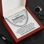 To My Soulmate - Love Story - Cuban Link Chain