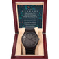 CHRISTMAS SPECIAL - To My Husband - Wooden Watch