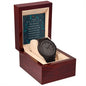 CHRISTMAS SPECIAL - To My Husband - Wooden Watch