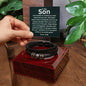 To My Son - Fearless - Love You Forever Bracelet