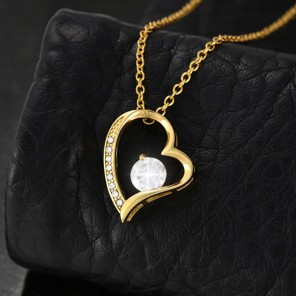 To My Daughter - Beyond Belief - Forever Love Necklace
