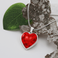 Love Heart & Roses - To My Love - Graphic Heart Necklace