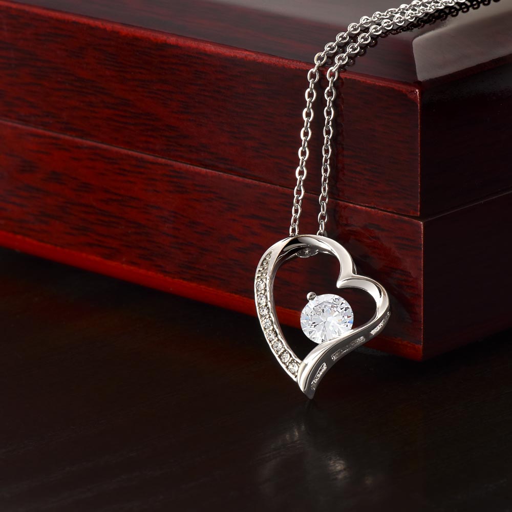 To My Best Friend - Partner In Crime - Forever Love Necklace