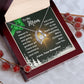 CHRISTMAS SPECIAL - To My Mom - Forever Love Necklace