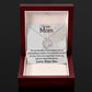 To My Mom - The Best - Forever Love Necklace