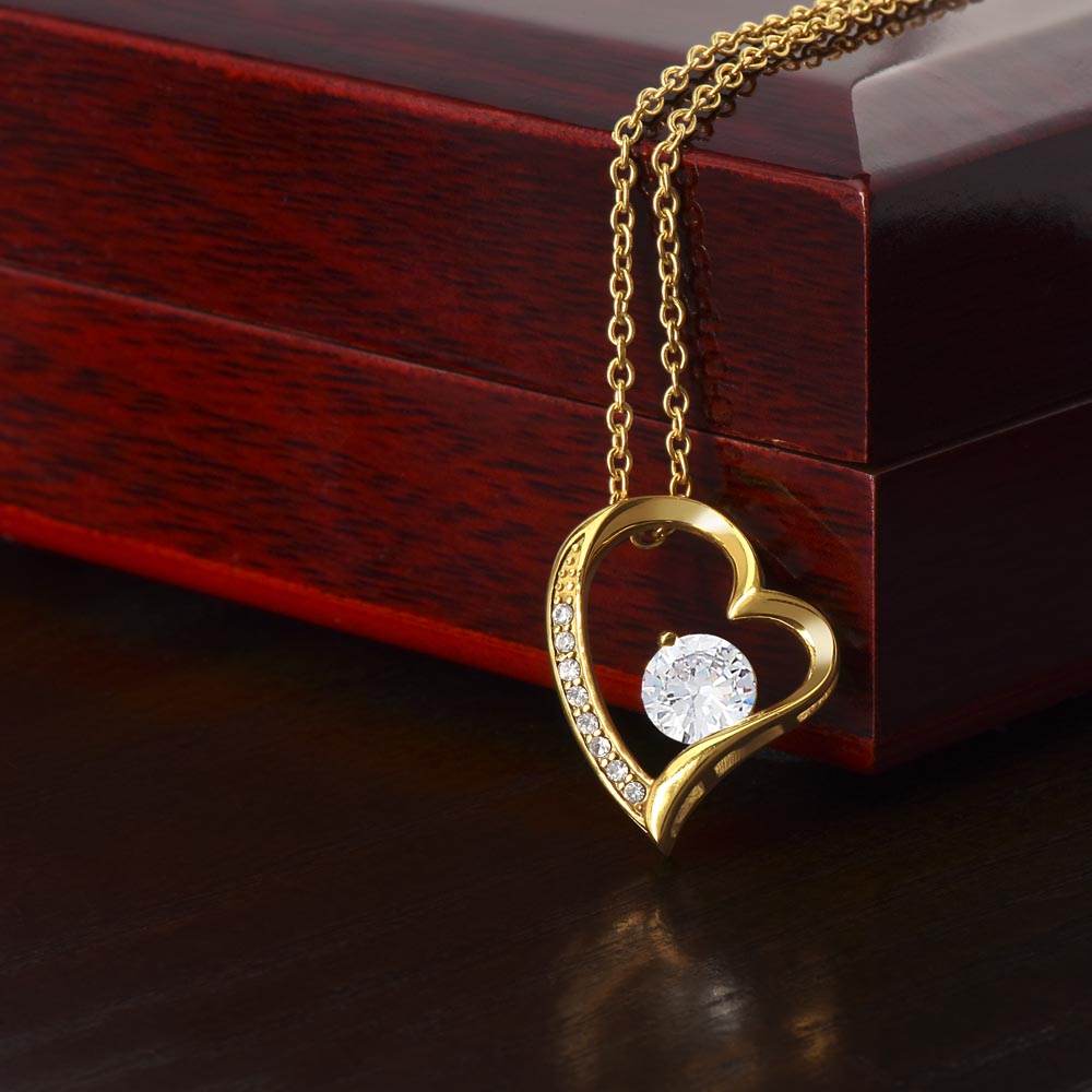 To My Best Friend - Partner In Crime - Forever Love Necklace