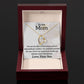 To My Mom - The Best - Forever Love Necklace