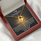 To My Daughter - Beyond Belief -  Forever Love Necklace