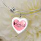 Always - To My Love  -  Luxury Heart Bangle