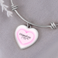 Forever - To My Love - Luxury Heart Bangle