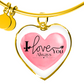 Always - To My Love  -  Luxury Heart Bangle