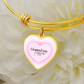 Forever - To My Love - Luxury Heart Bangle