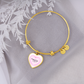 Forever - To My Love - Luxury Heart Bangle