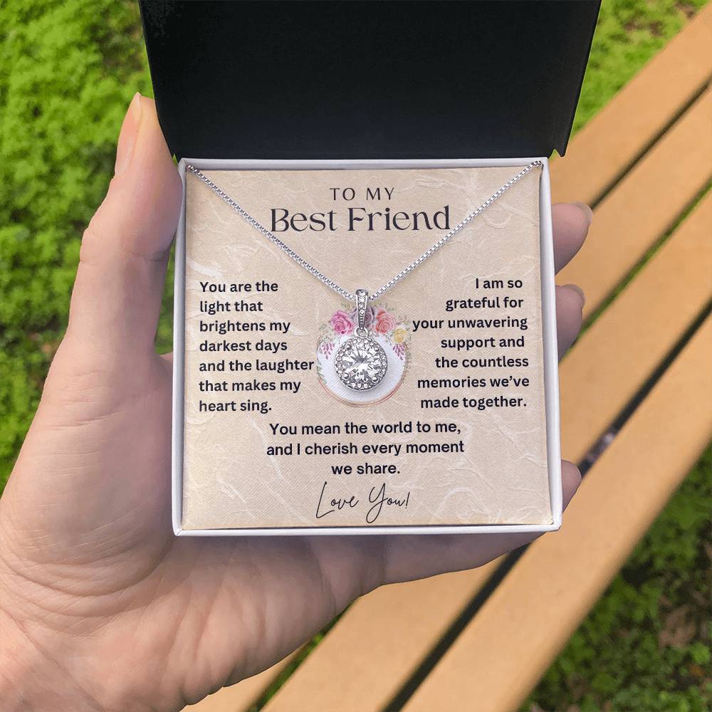 To My Best Friend - Laughter - Eternal Hope Necklace