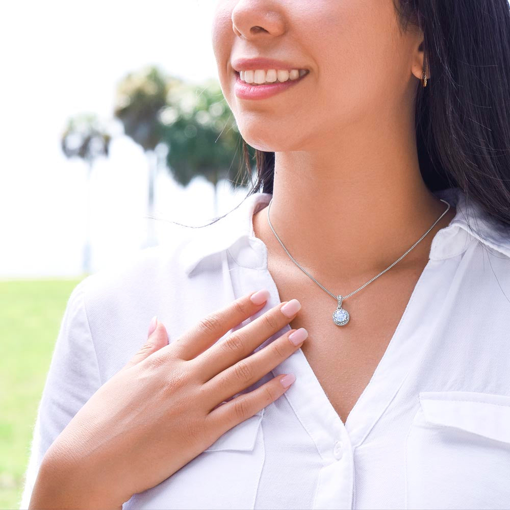 To My Best Friend - Laughter - Eternal Hope Necklace