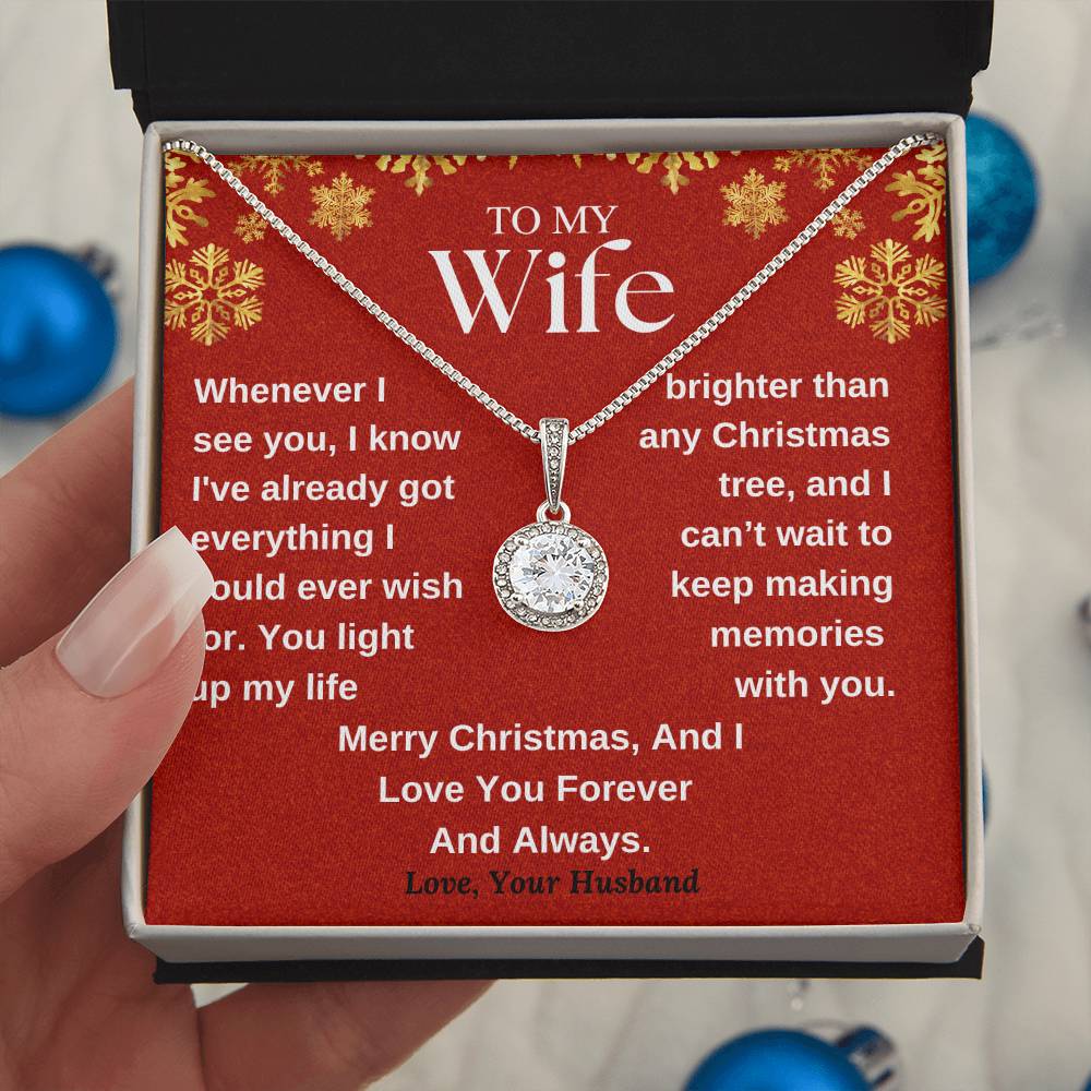 CHRISTMAS SPECIAL - To My Wife - Eternal Hope Necklace