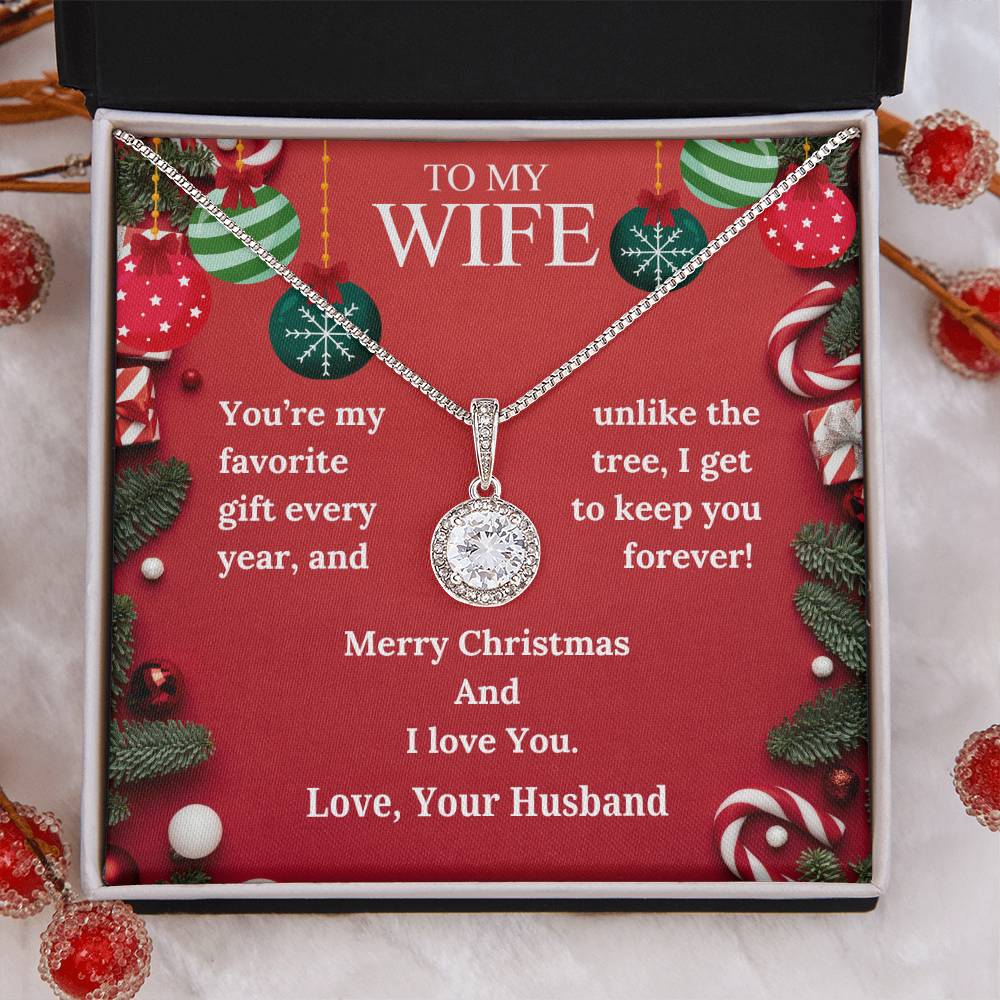 CHRISTMAS SPECIAL - To My Wife -  Eternal Hope Necklace