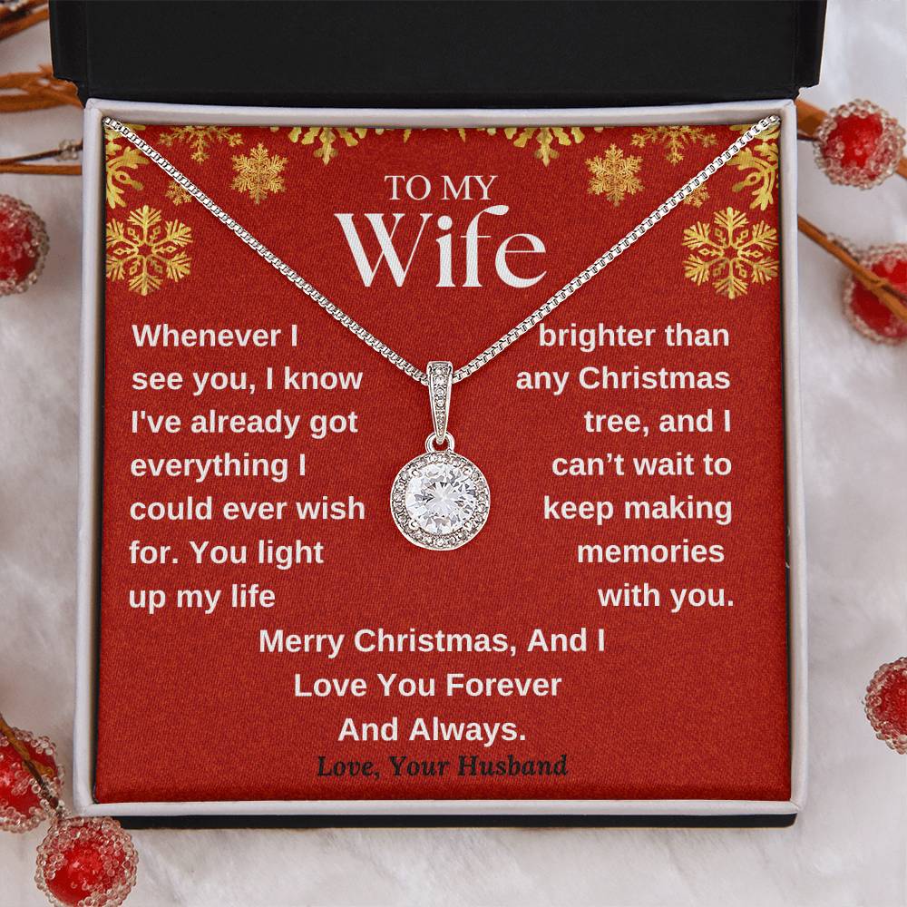 CHRISTMAS SPECIAL - To My Wife - Eternal Hope Necklace