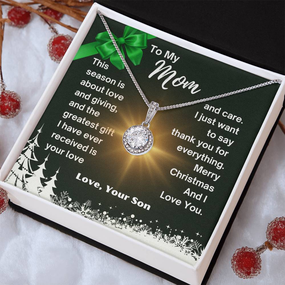 CHRISTMAS SPECIAL - To My Mom -  Eternal Hope Necklace