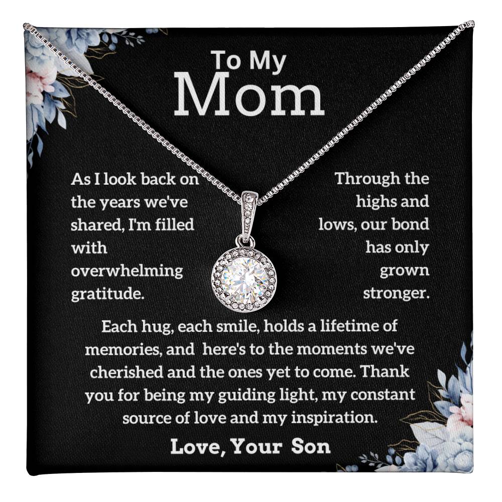 To My Mom - Source of Love - Eternal Hope Necklace