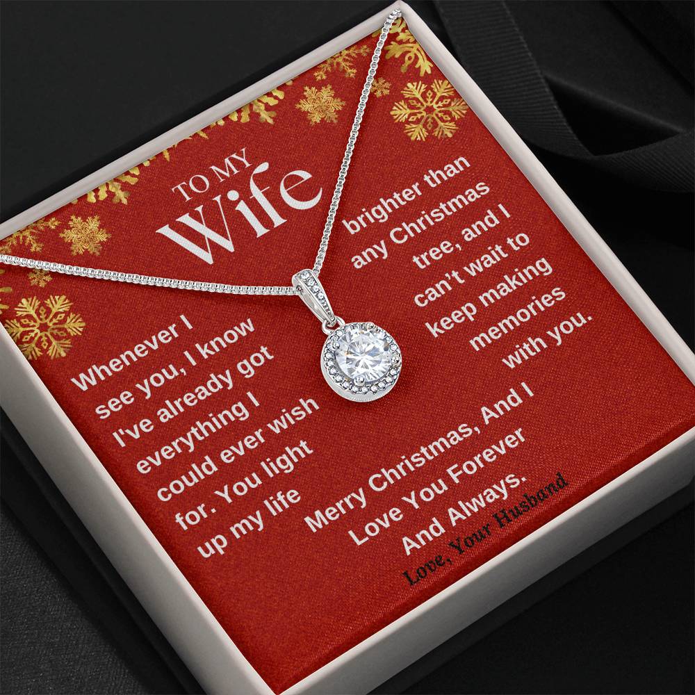 CHRISTMAS SPECIAL - To My Wife - Eternal Hope Necklace