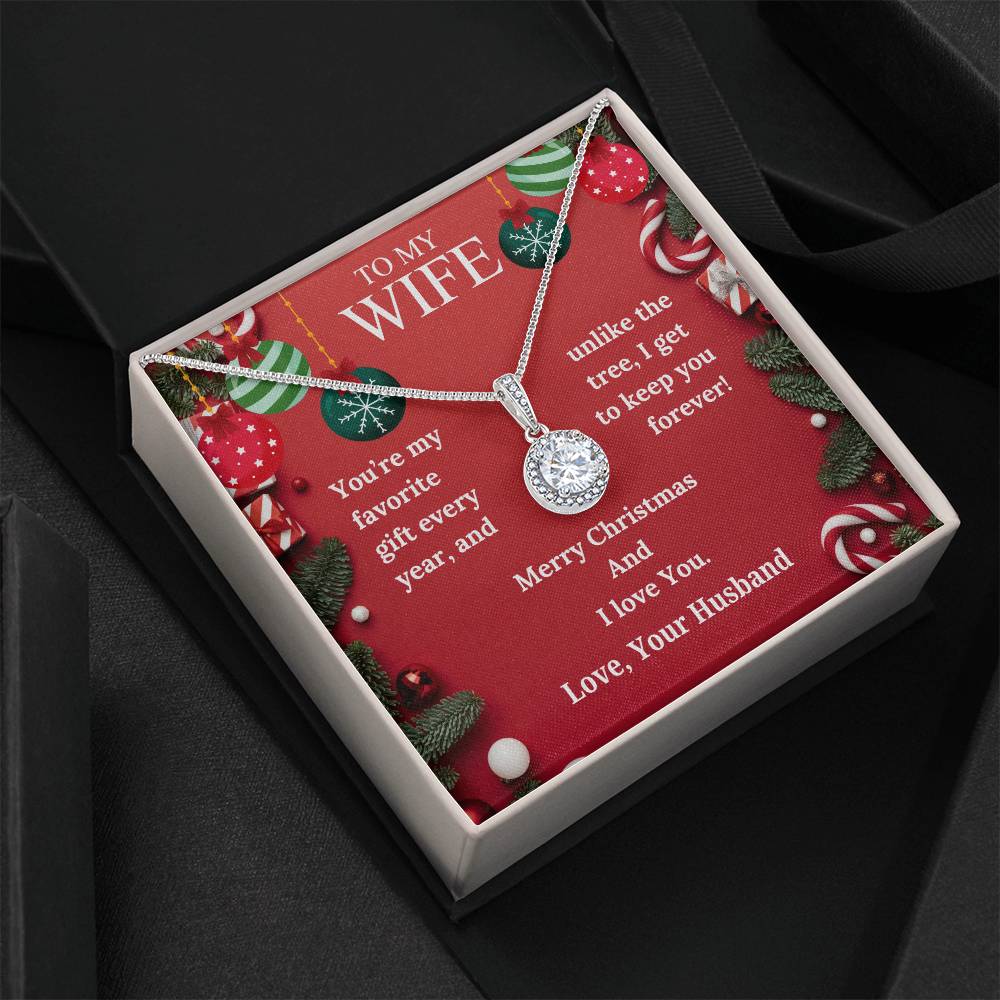 CHRISTMAS SPECIAL - To My Wife -  Eternal Hope Necklace