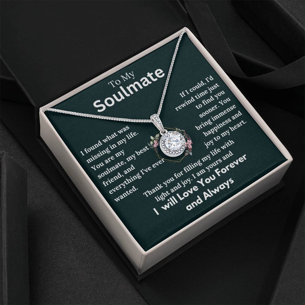 To My Soulmate - Rewind Time - Eternal Hope Necklace