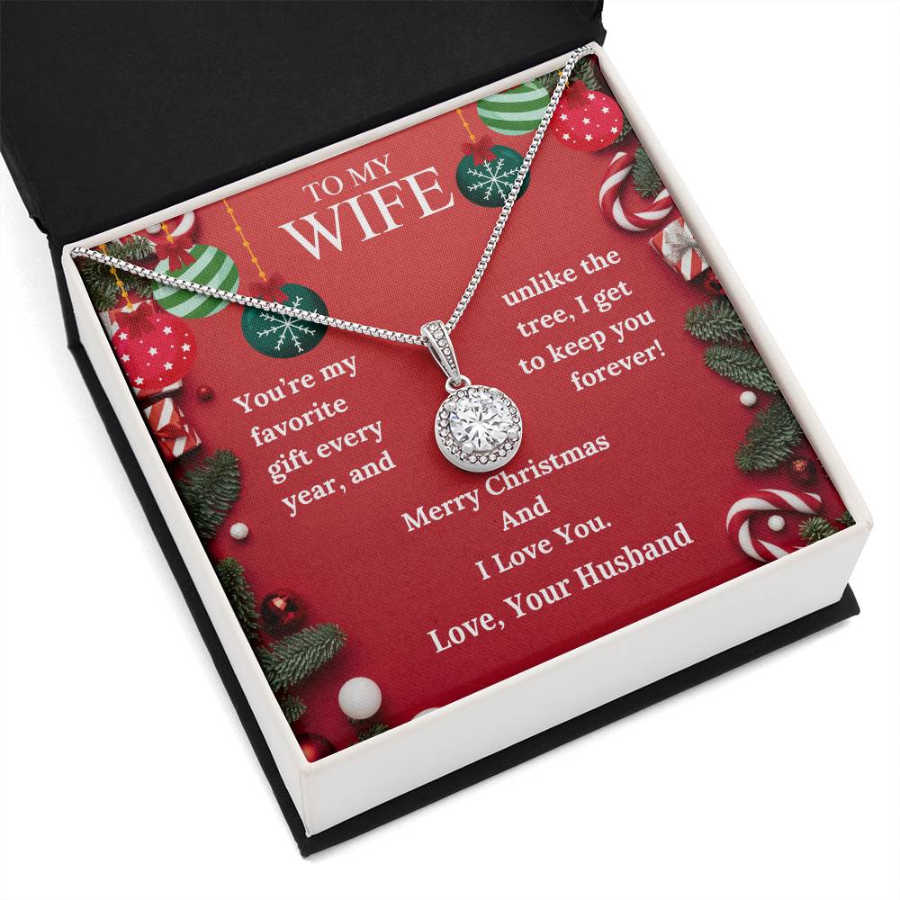 CHRISTMAS SPECIAL - To My Wife -  Eternal Hope Necklace