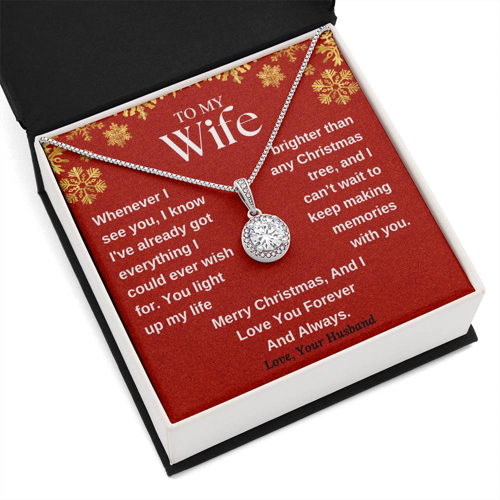 CHRISTMAS SPECIAL - To My Wife - Eternal Hope Necklace